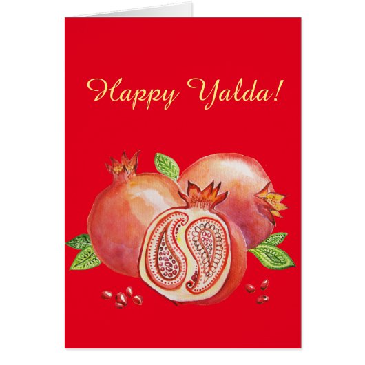 Pomegranate Happy Yalda (Voorkant)