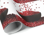 Pomegranate Illustration – Elegant Fruit Design Cadeaupapier (Rol Hoek)