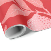 Pomegranate in Christmas Red Cadeaupapier (Rol Hoek)