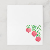 Pomegranate Joodse Place Cards, Table Kaart Plaatskaartje (Buitenkant ongevouwen)