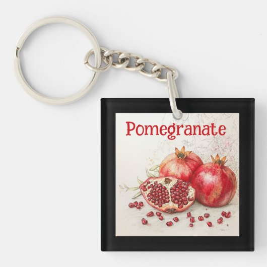 Pomegranate Keychain (voorkant)