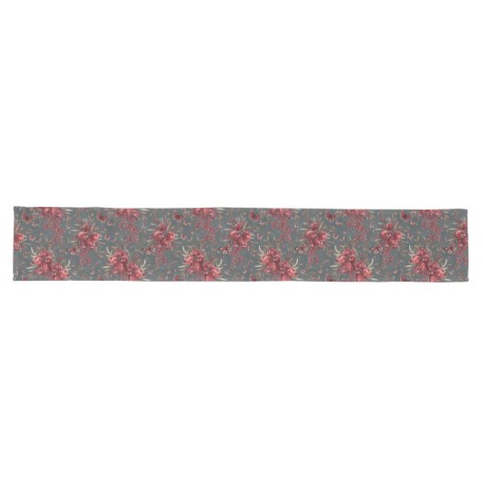 Pomegranate & Olive Branch Table Runner | Berry Lange Tafelloper (Horizontaal)