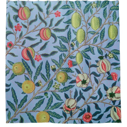 Pomegranate Pattern van William Morris Douchegordijn (Voorkant)