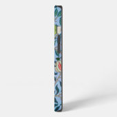Pomegranate Pattern van William Morris iPhone Hoesje (Linkerkant)