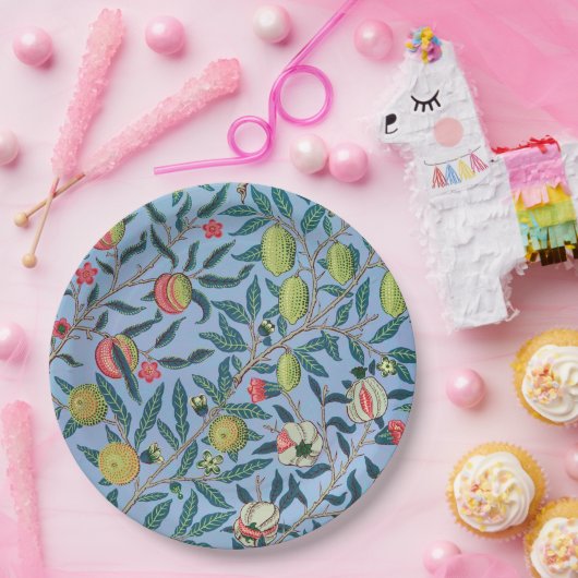 Pomegranate Pattern van William Morris Papieren Bordje (Feest)