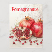 Pomegranate Postcard Briefkaart (Voorkant)