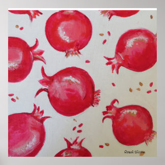 Pomegranate poster