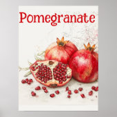Pomegranate Poster (Voorkant)