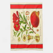  Pomegranate Print Theedoek (Verticaal)