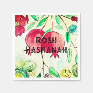 Pomegranate Rosh Hashanah Fruit Shana Tova Servet