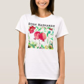 Pomegranate Rosh Hashanah Fruit Shana Tova T-shirt (Voorkant)