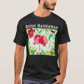 Pomegranate Rosh Hashanah Fruit Shana Tova T-shirt (Voorkant)