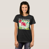 Pomegranate Rosh Hashanah Fruit Shana Tova T-shirt (Voorkant volledig)