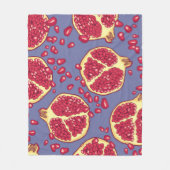 Pomegranate seamless pattern. fleece deken (Voorkant)