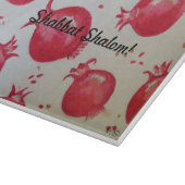Pomegranate Shabbat Challah Board Snijplank (Hoek)