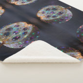 Pomegranate  sherpa deken (3/4)