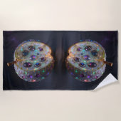 Pomegranate  strandlaken (Voorkant)