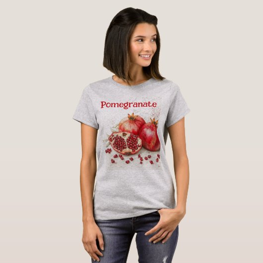 Pomegranate T-Shirt (Voorkant volledig)