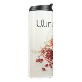 Pomegranate Thermal Tumbler Thermosbeker (Gedraaid links)
