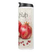 Pomegranate Thermal Tumbler Thermosbeker (Geroteerd rechts)