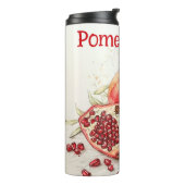 Pomegranate Thermal Tumbler Thermosbeker (Gedraaid links)
