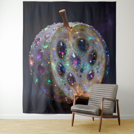 Pomegranate  wandkleed (In situ)