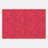 Pomegranaten en coördinerende Prints Inpakpapier Vel (Voorkant 3)