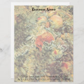 Pomegranaten II van John Singer Sargent Gepersonaliseerd Briefhoofd (Voorkant / Achterkant)