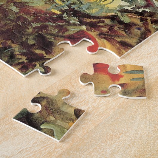Pomegranaten II van John Singer Sargent Legpuzzel (Zijkant)