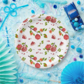 Pomegranaten Papieren Bordje (Feest)