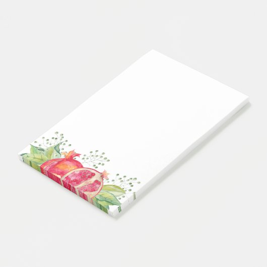Pomegranaten Post-it® Notes (Schuin)