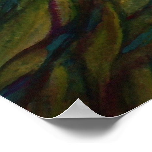 Pomegranaten Poster (Hoek)