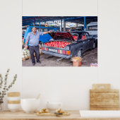 Pomegranaten te koop aangeboden poster (Keuken)