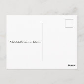 Pomegranaten, wijn en Rosh Hashanah Briefkaart (Achterkant)