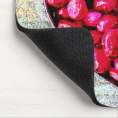 "Pomegranates Heart Fruit" Kutfoto. Bestel nu Muismat (Hoek)