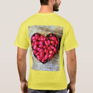 "Pomegranates Heart Fruit" Kutfoto. Bestel nu T-shirt