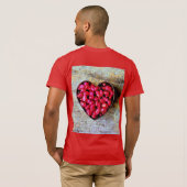 "Pomegranates Heart Fruit" Kutfoto. Bestel nu T-shirt (Achterkant volledig)