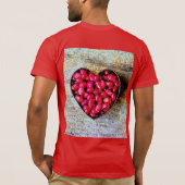 "Pomegranates Heart Fruit" Kutfoto. Bestel nu T-shirt (Achterkant)