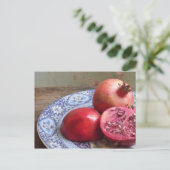 Pomegranationale vruchtenstilstand briefkaart (Staand voorkant)