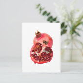 Pomegraniet Briefkaart (Staand voorkant)
