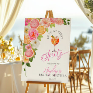 Pomello Liefde Op Het Eerste Spritz Bruidsfeest We Poster