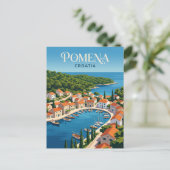 Pomena Kroatië Briefkaart (Staand voorkant)