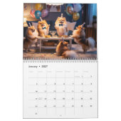 Pomeranian 2027 Kalender (Jan 2027)