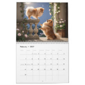 Pomeranian 2027 Kalender (Feb 2027)