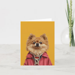 Pomeranian Bedankkaart