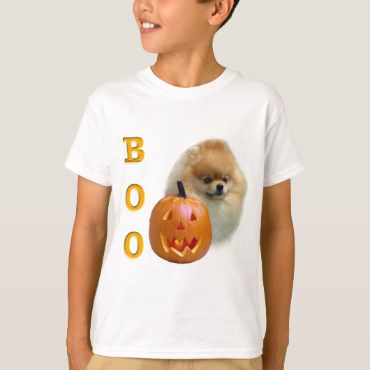 Pomeranian Boo T-shirt (Voorkant)