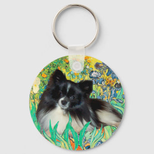 Pomeranian (BW) - Irissen Sleutelhanger