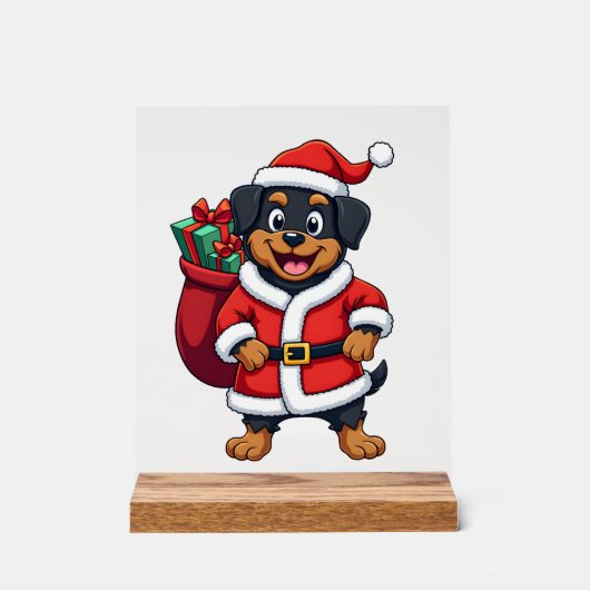 Pomeranian Cadeau Verrassing Acryl Bord (Voorkant)