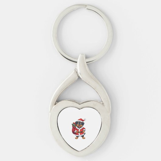 Pomeranian Cadeau Verrassing Sleutelhanger (Voorkant)