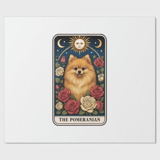 Pomeranian Cadeaupapier (Vlak)